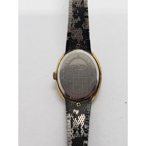 Timex Women\'s watch. Unique gold bevel. 377 BA CELL, 78 main image 6